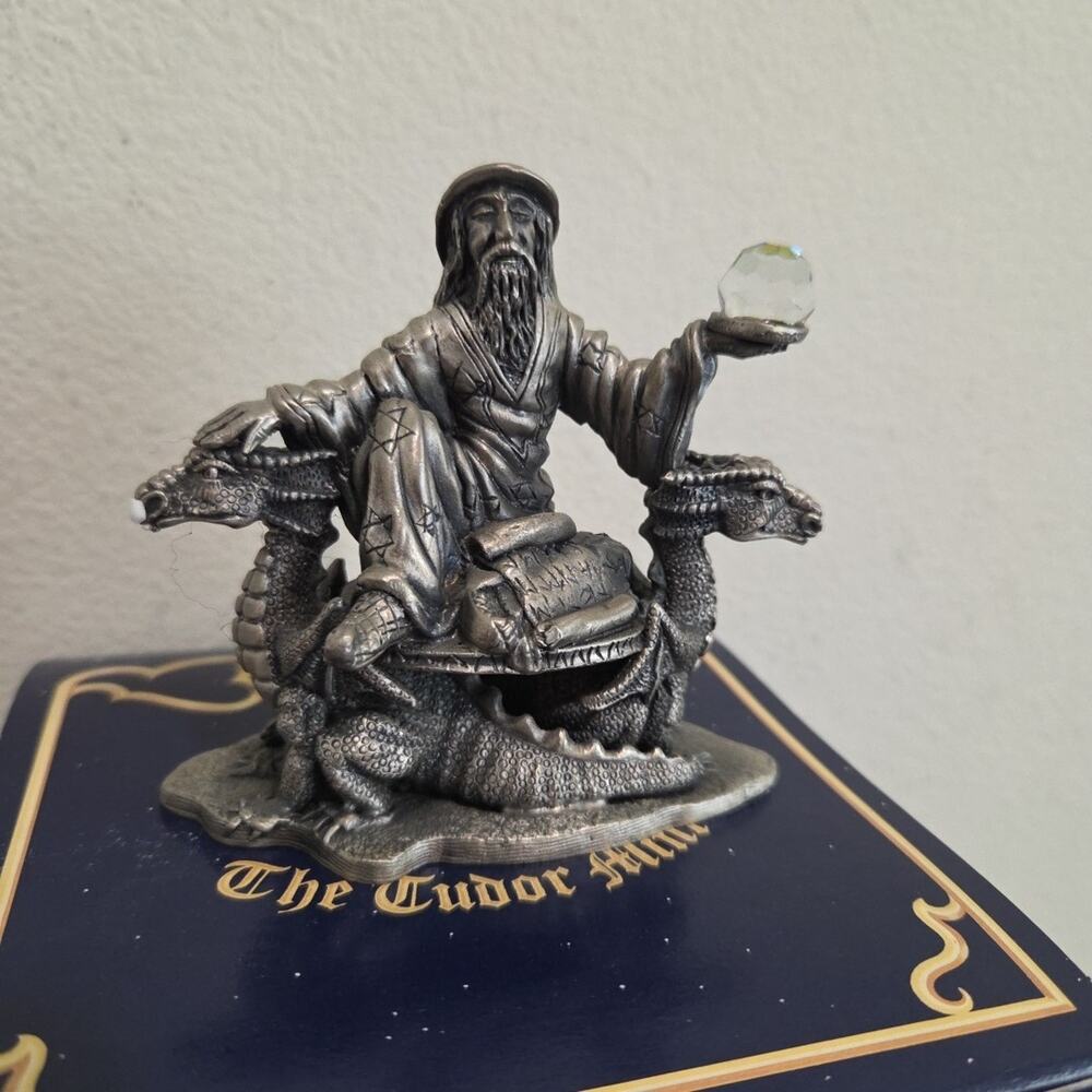 Myth & Magic Tudor Mint CC08 Mystique Collector Club Pewter w/Box
